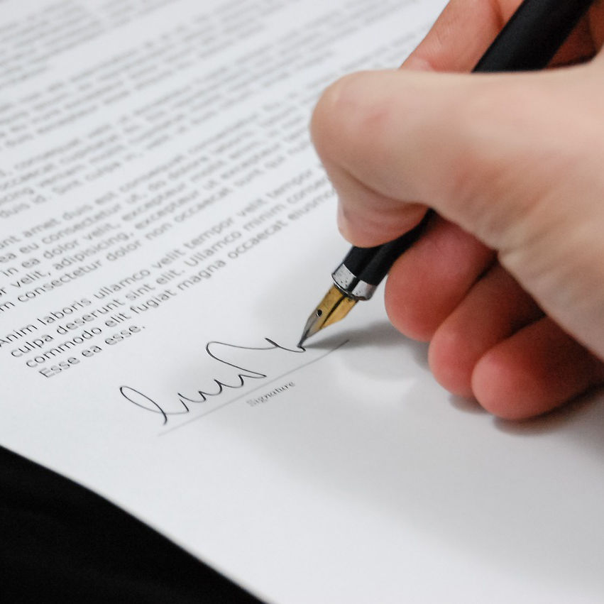 Sign Notary Document