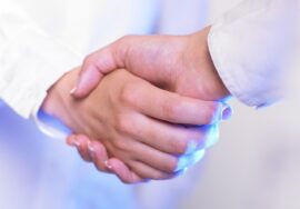Hand Shake Agreement On Notarize