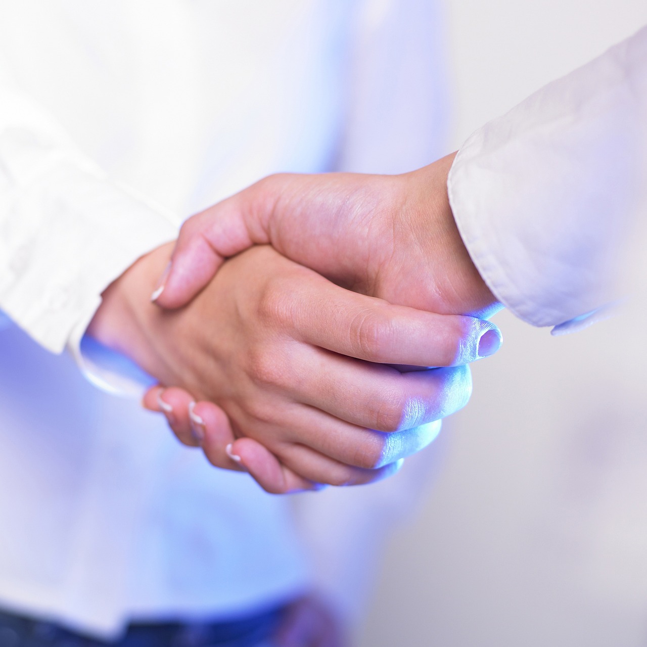Hand Shake Agreement On Notarize